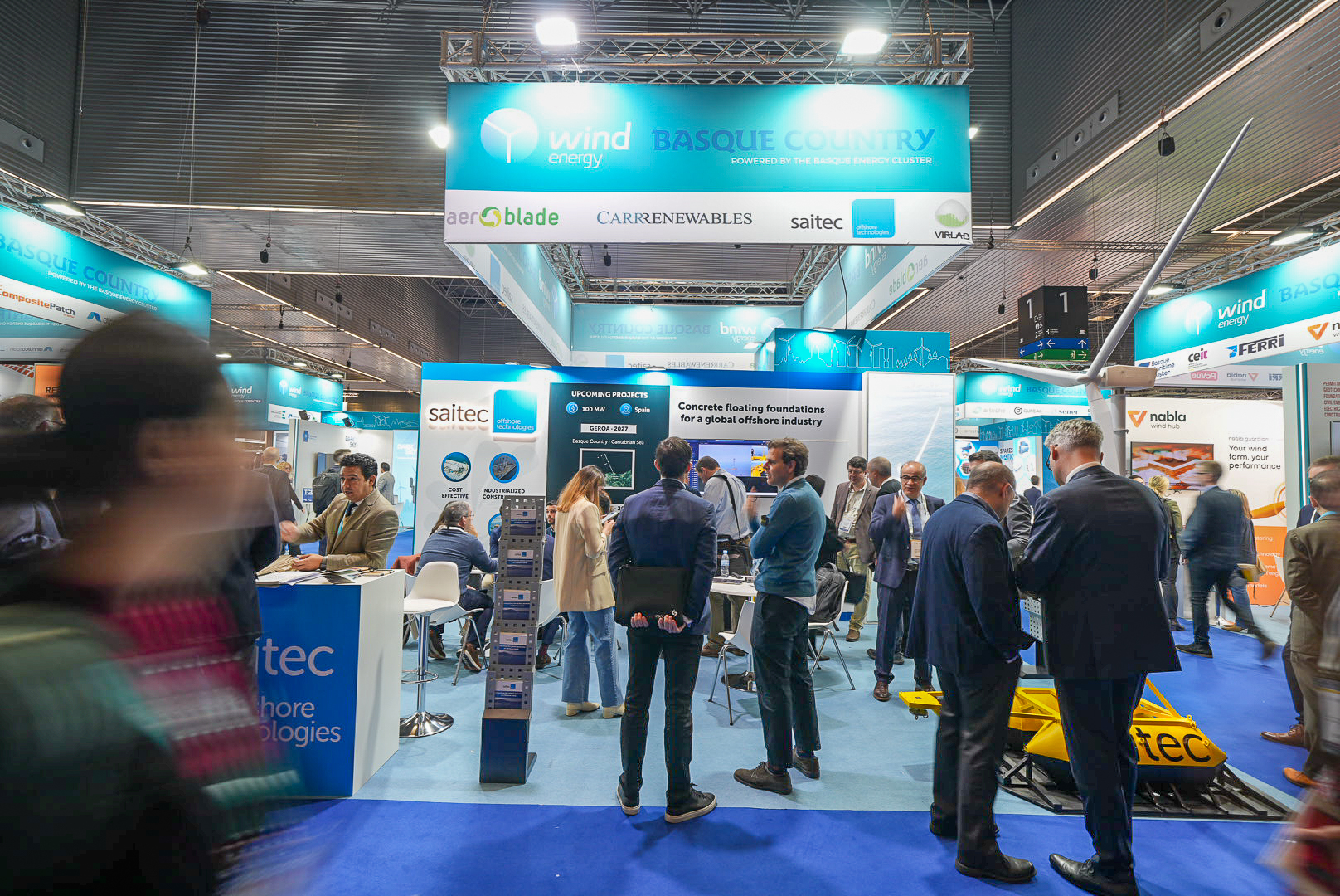 Saitec Offshore Technologies team and technical activity