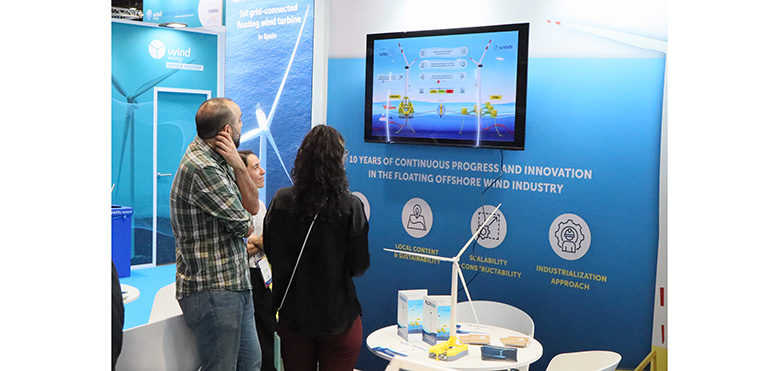 Saitec Offshore team at WindEurope