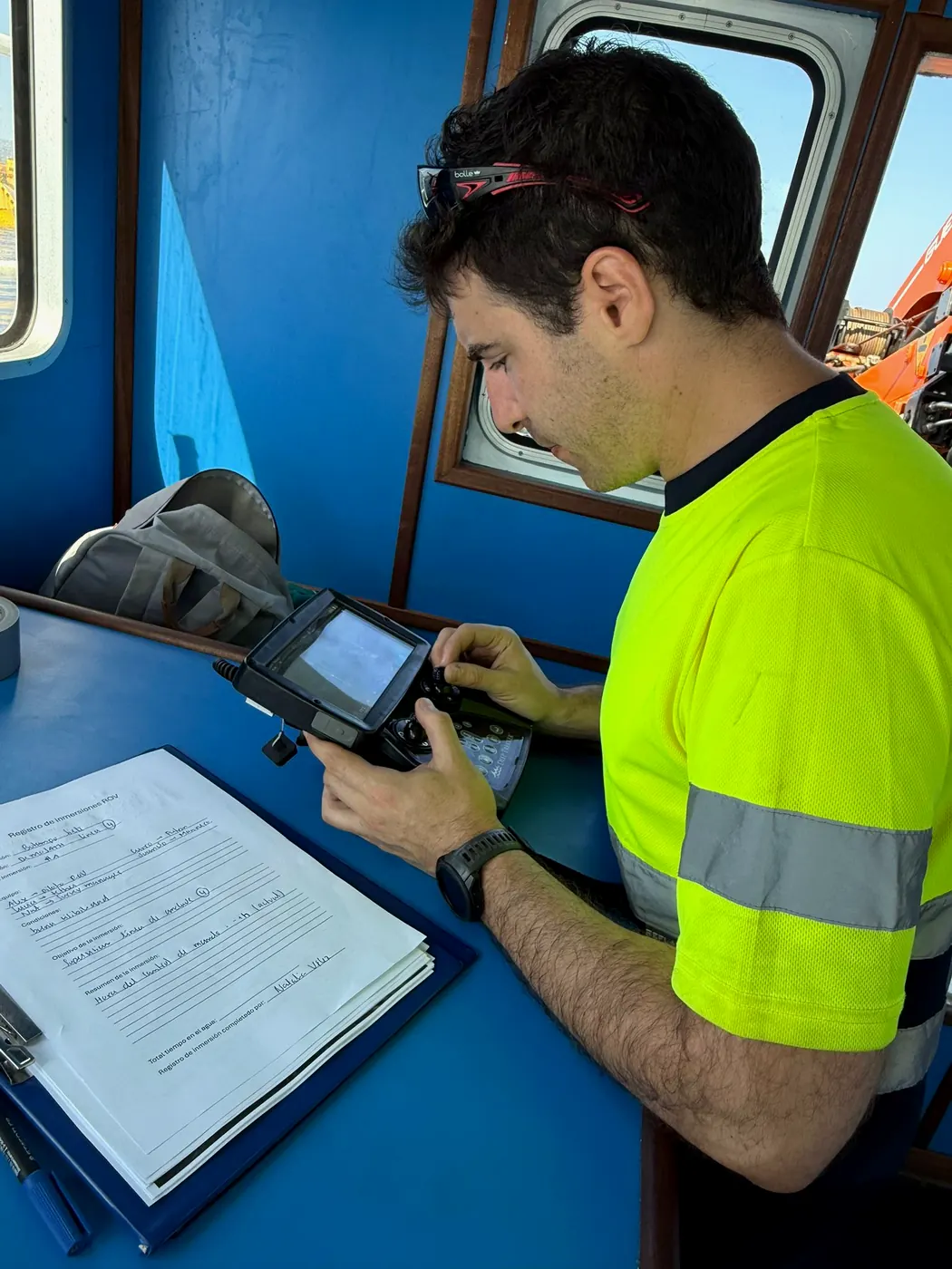 Field sampling work for DemoSATH Lab