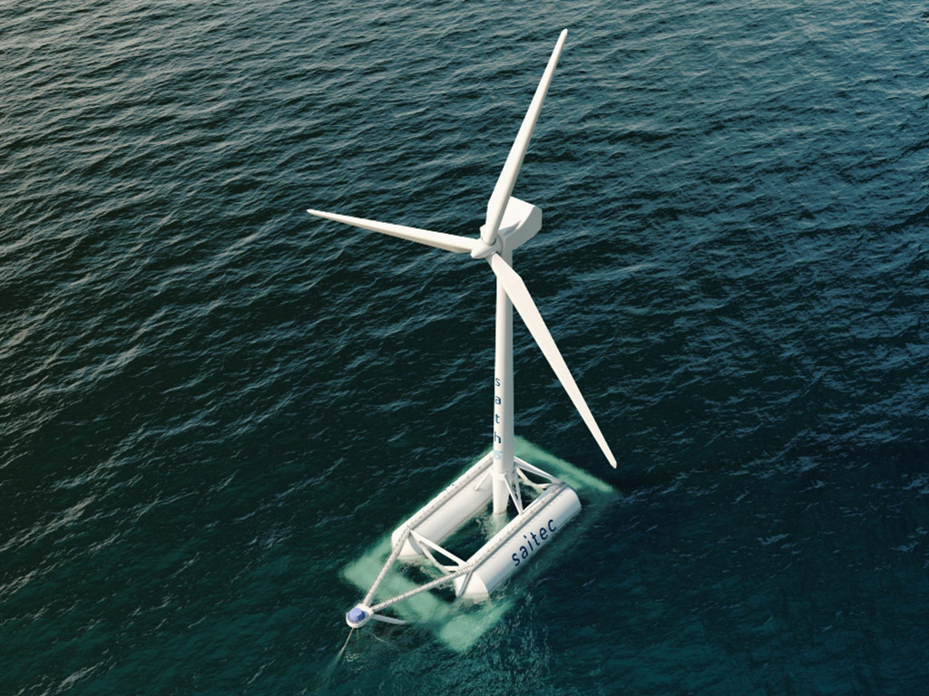 Saitec obtiene fondos de la UE para un diseño eólico flotante de más de 10MW