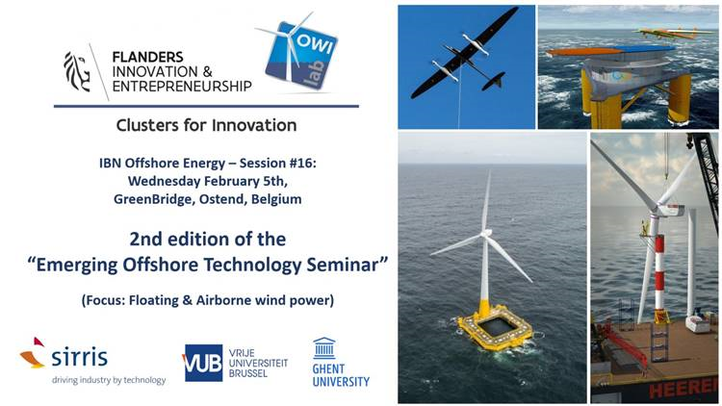 IBN Offshore Energy on Emerging offshore technologies (5 de febrero en Ostende) – IBN Offshore Energy on Emerging offshore technologies