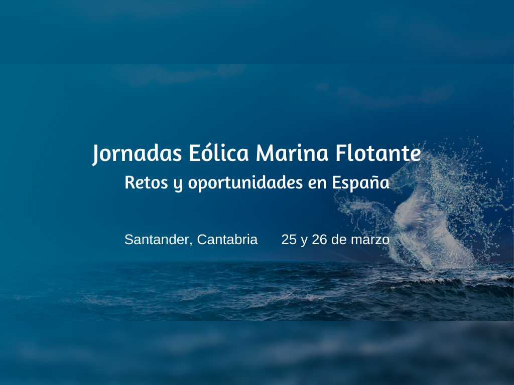 Jornadas de eólica marina flotante en Santander