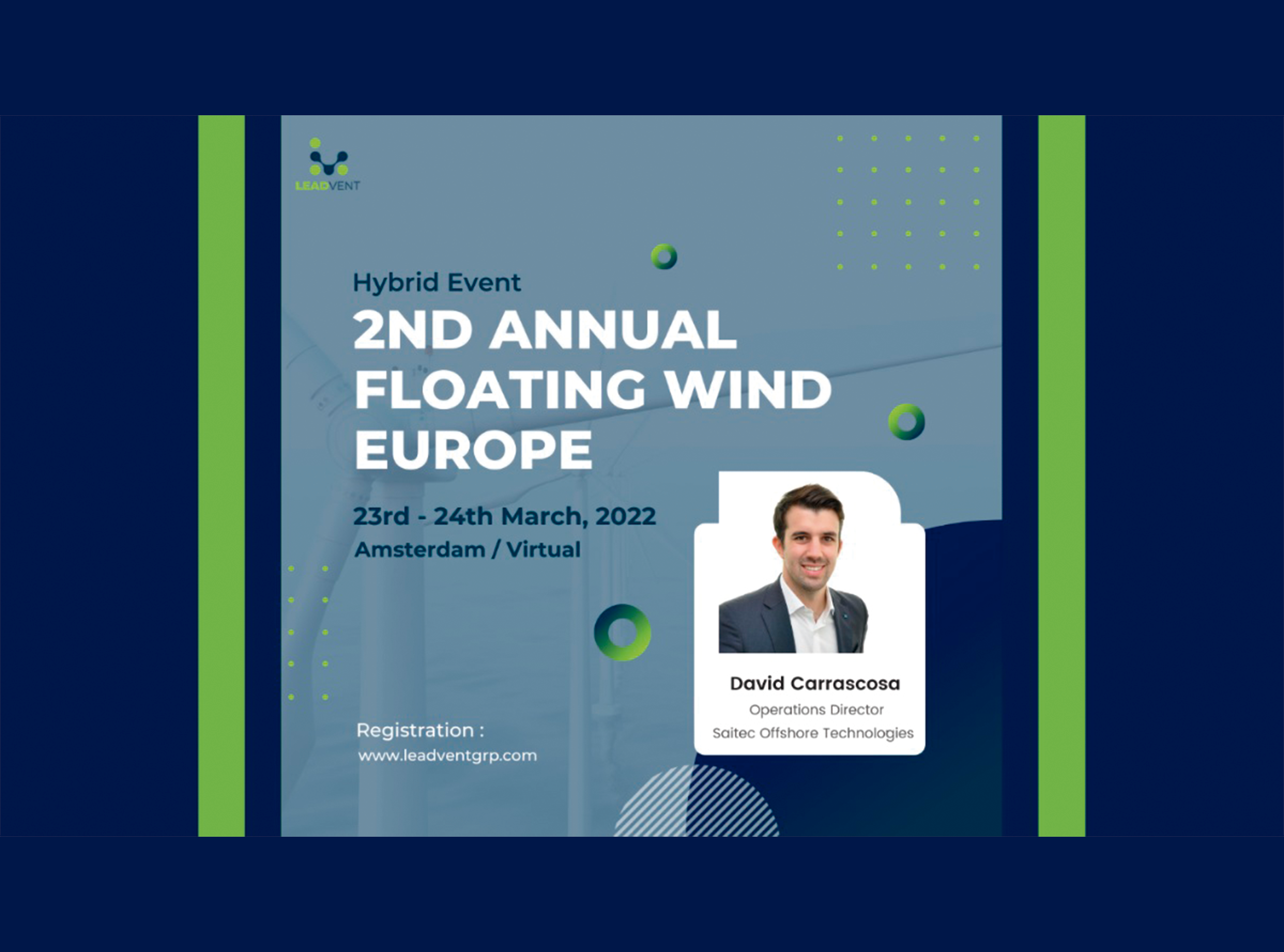 2ª edición anual de Floating Wind Europe 2022