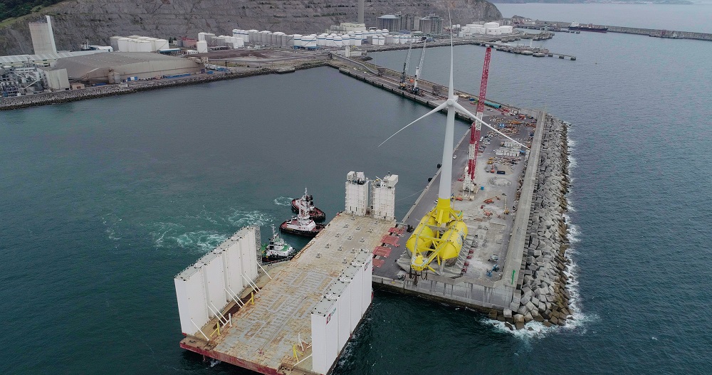 DemoSATH ya está a flote – WEB DemoSATH load out operation