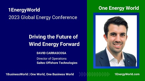 Conferencia 1EnergyWorld – DAVID CARRASCOSA 2023 1EW Conference 500