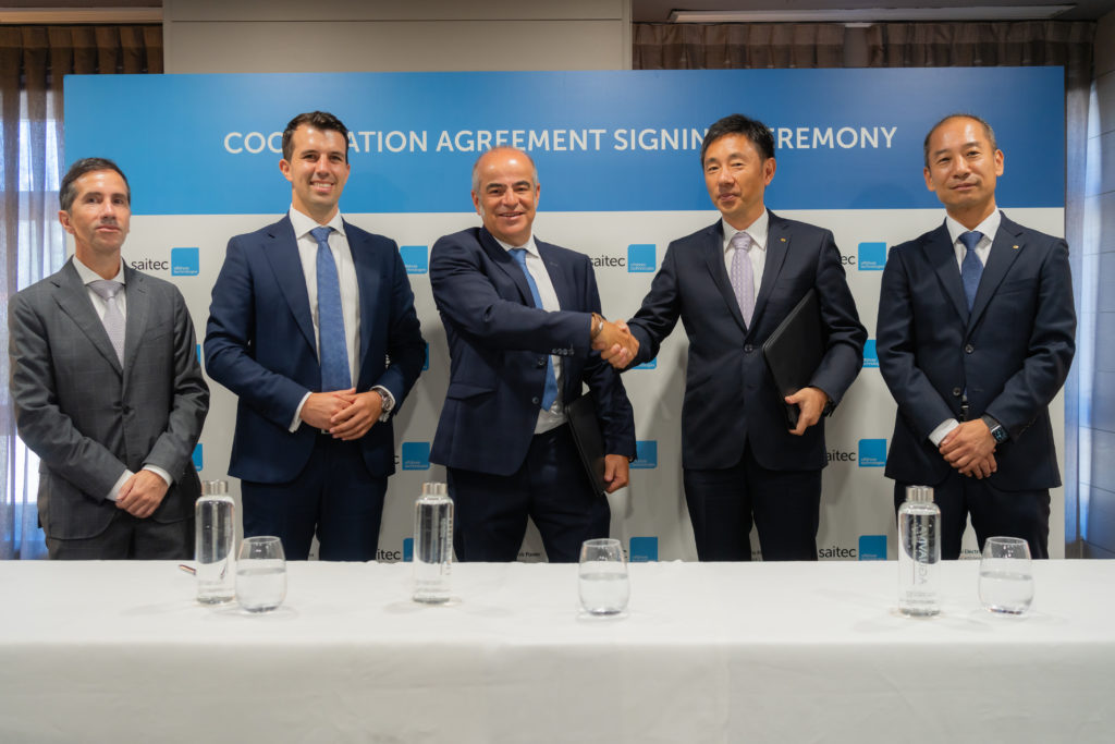 Agreement signing with The Kansai Electric Power Co., Inc.