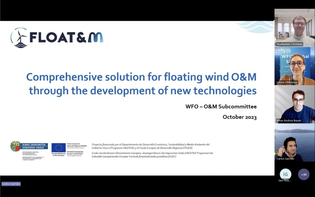 FLOAT&M: Gemelo digital y digitalización para la eólica marina – Carlos Garrido