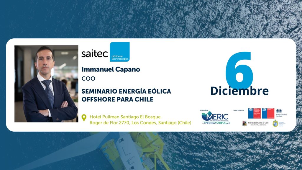 Seminario de eólica marina en Chile 2024 – Energia eolica offshore Chile Immanuel Capano