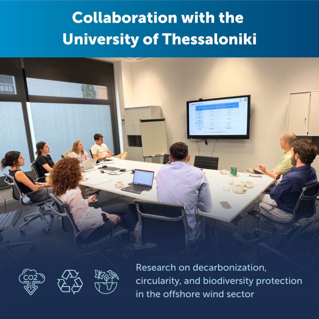 Impulsando la eólica flotante sostenible junto a la Universidad Aristóteles de Tesalónica – Collaboration with the University of Thessaloniki