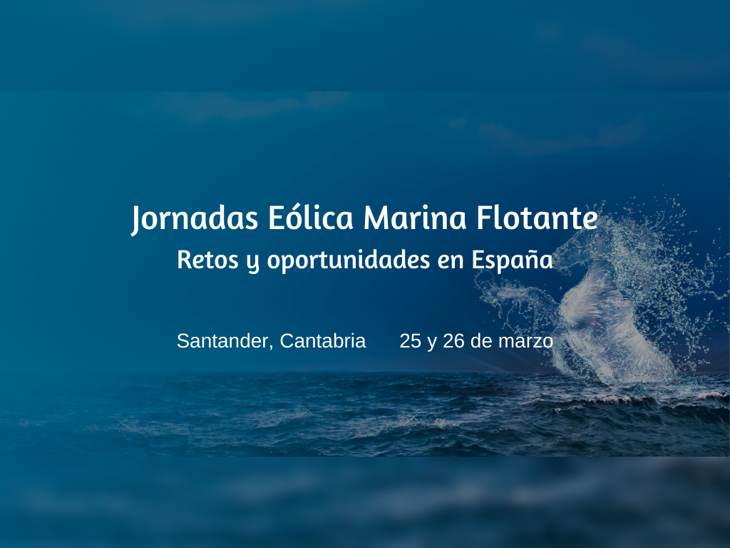 jornadas eólica marina flotante en Santander