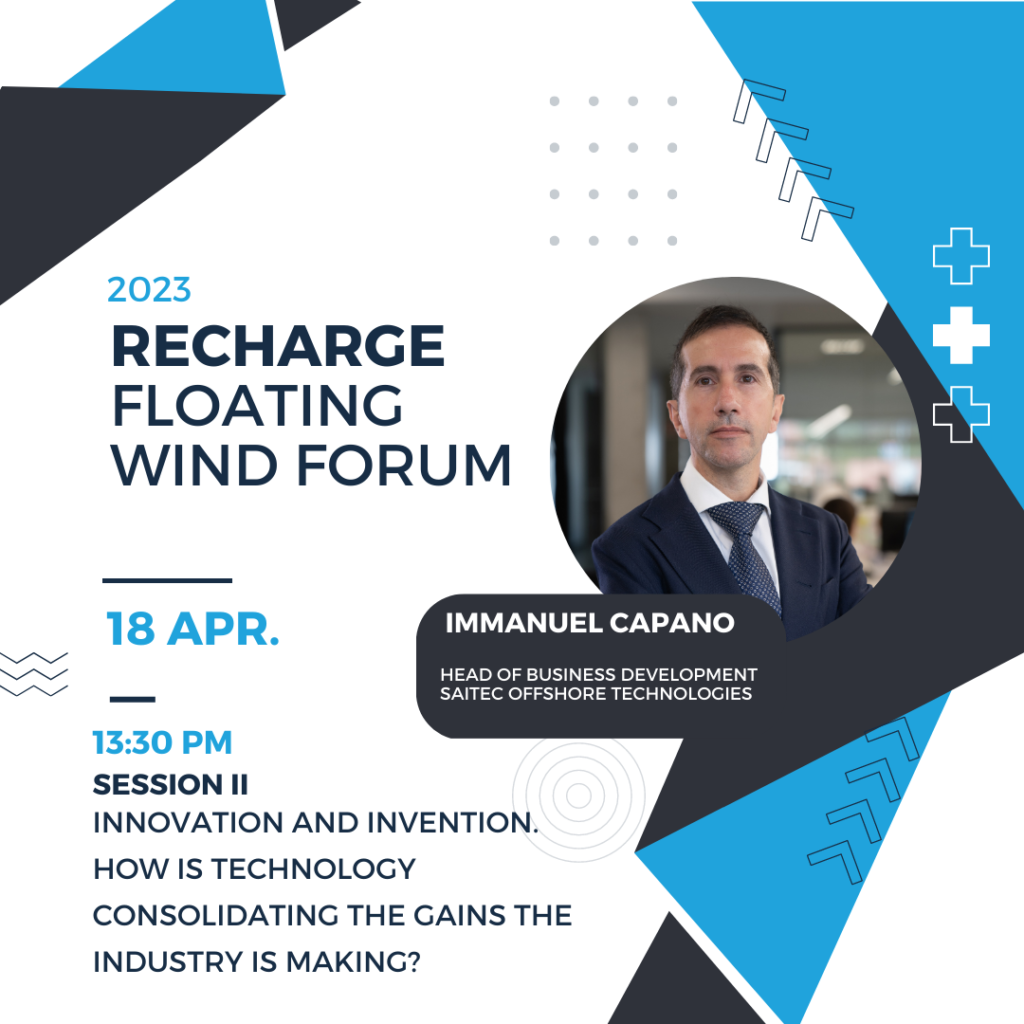 Immanuel Capano - Floating Wind Forum 2023