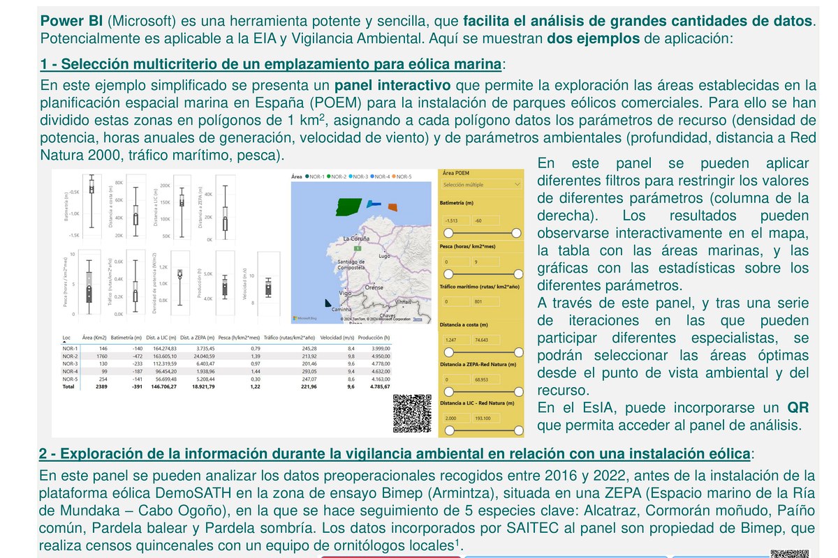 Power BI for EIA and Environmental Monitoring poster